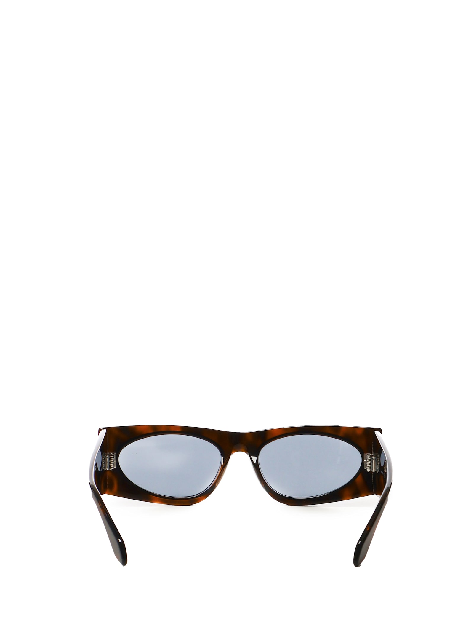 Shop Alaïa Tortoiseshell Sunglasses In Brown