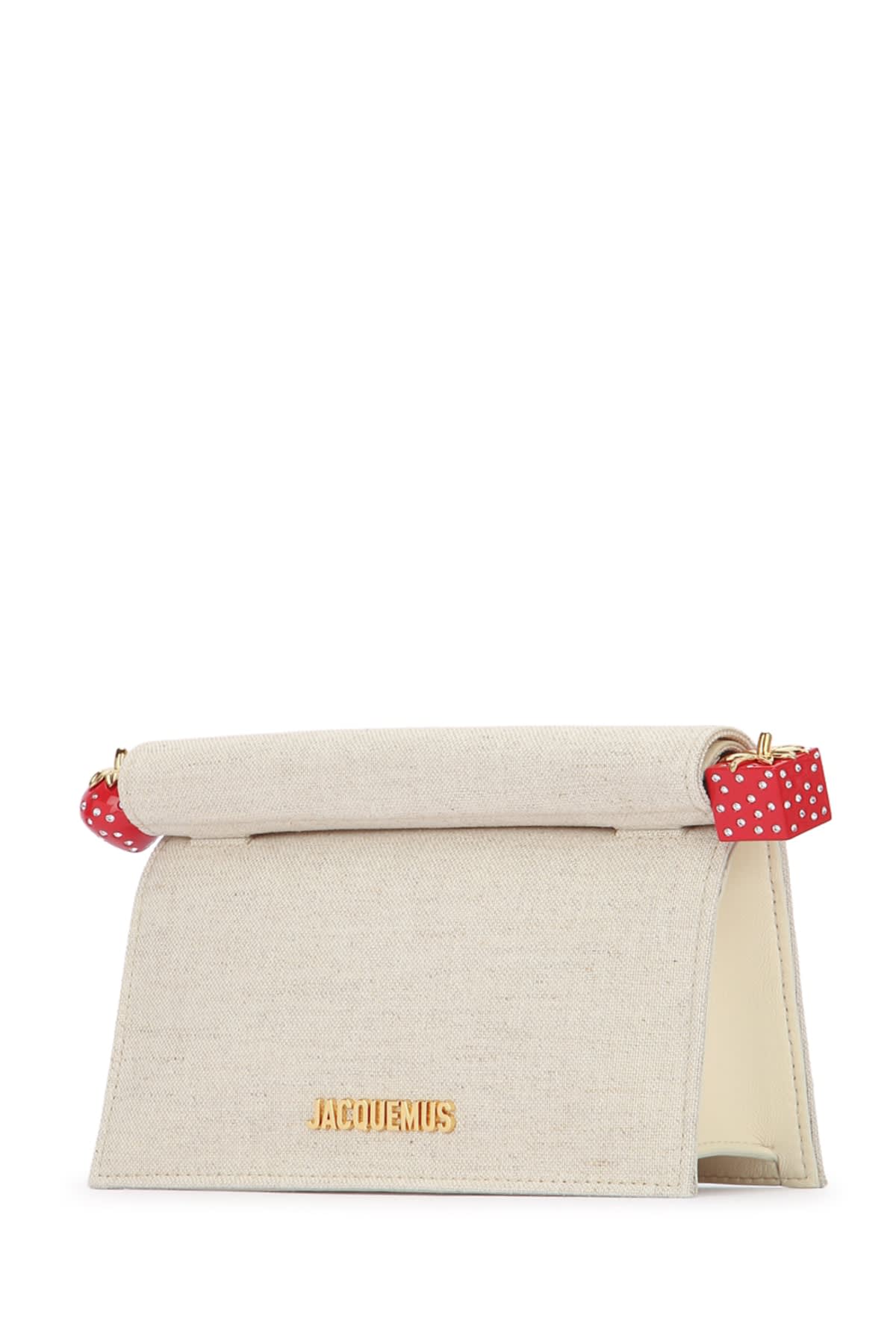 Jacquemus Women La Petite Pochette Rond C In Neutral