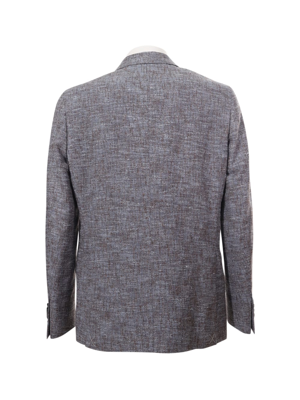 Shop Etro Single-breasted Jacket In Grey