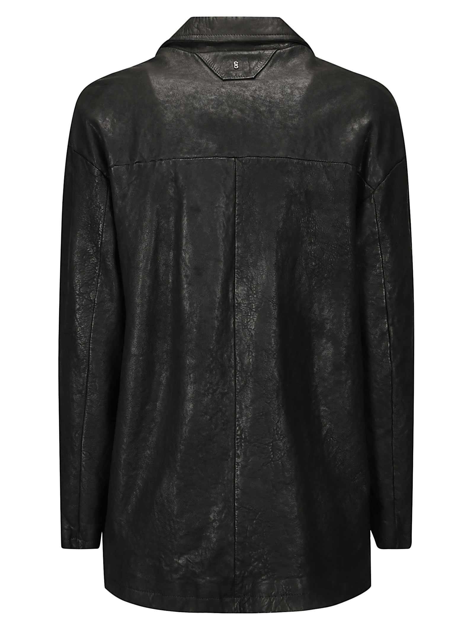 Shop Salvatore Santoro Work Jacket In Black