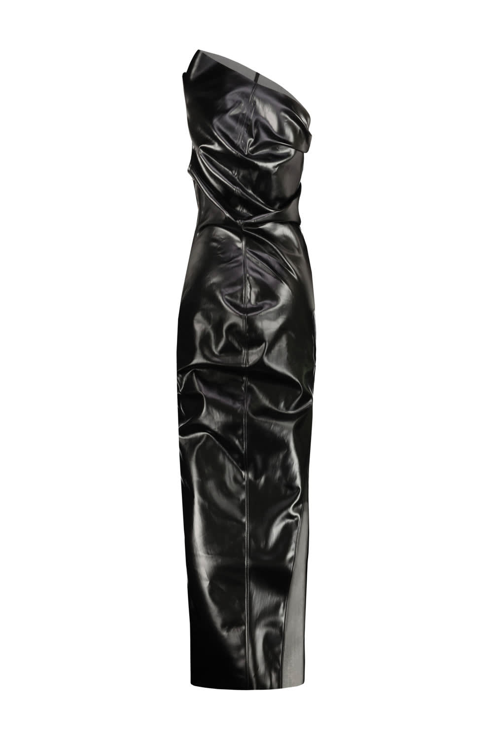 Shop Rick Owens Athena Gown In Black