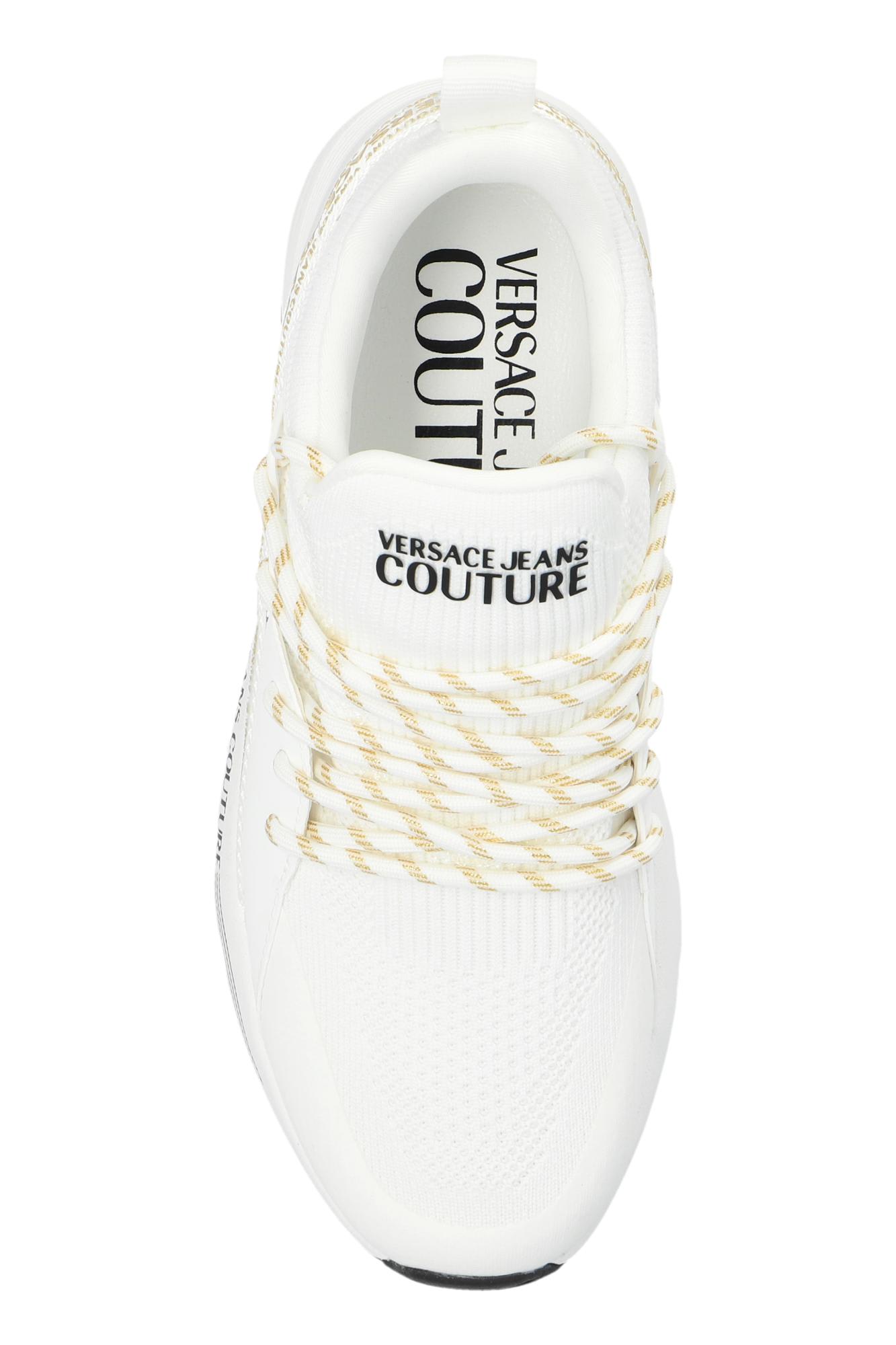 VERSACE JEANS COUTURE SPORTS SHOES WITH LOGO 