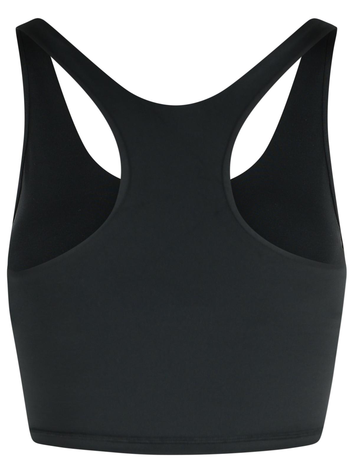 Adidas By Stella Mccartney Polyester Blend Training Top In Black