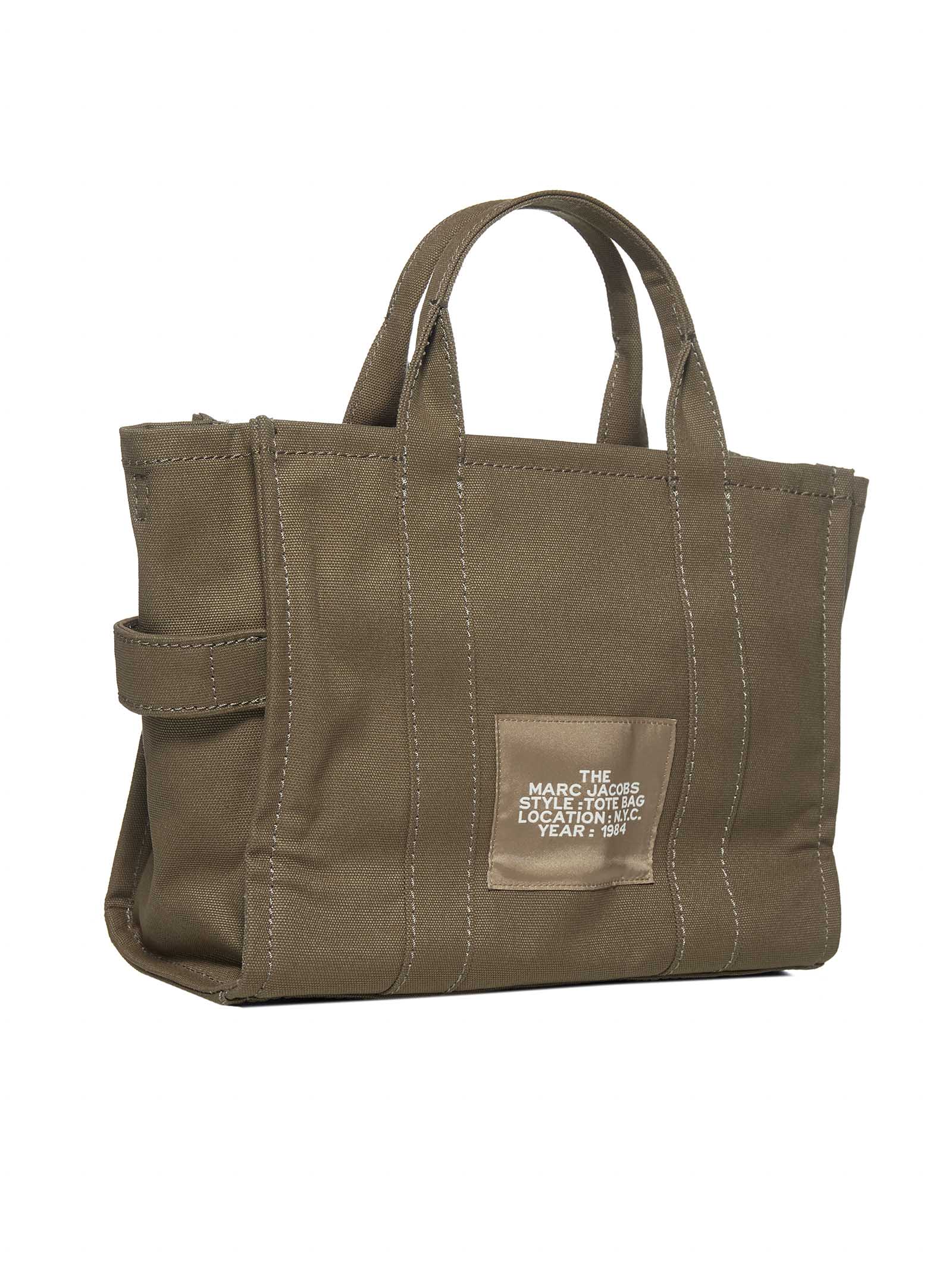 Shop Marc Jacobs Tote In Slate Green