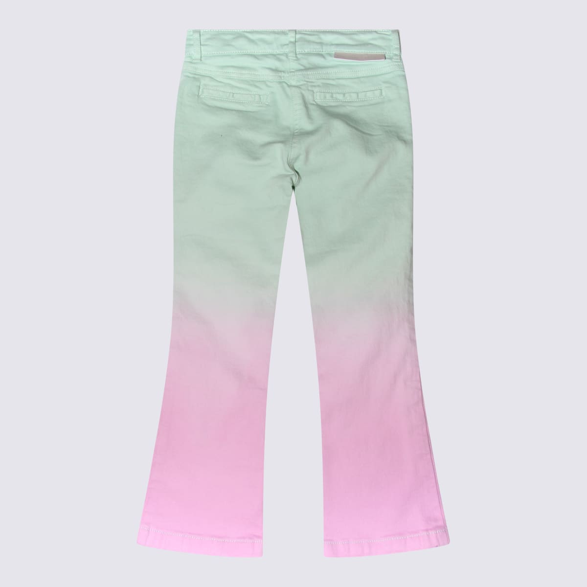 Shop Stella Mccartney Multicolor Cotton Denim Jeans In Colourful