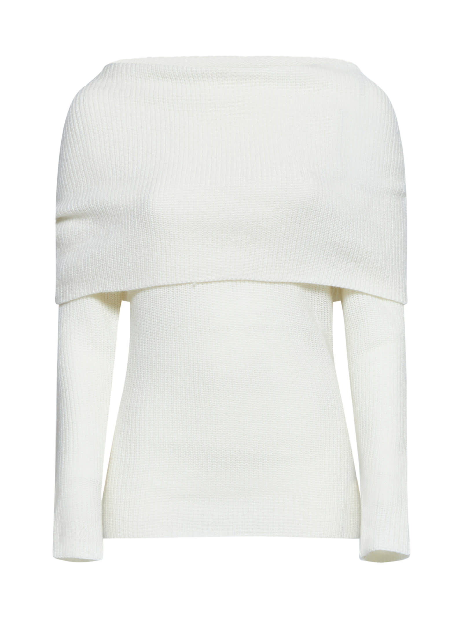 Shop Fabiana Filippi Sweater In White