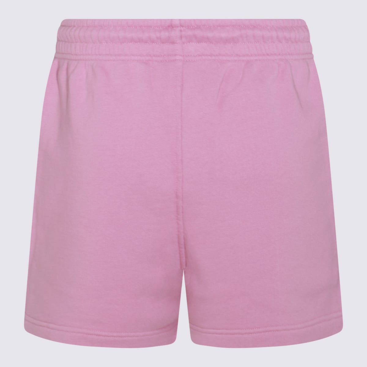 Shop Maison Kitsuné Pink Cotton Shorts In Blossom