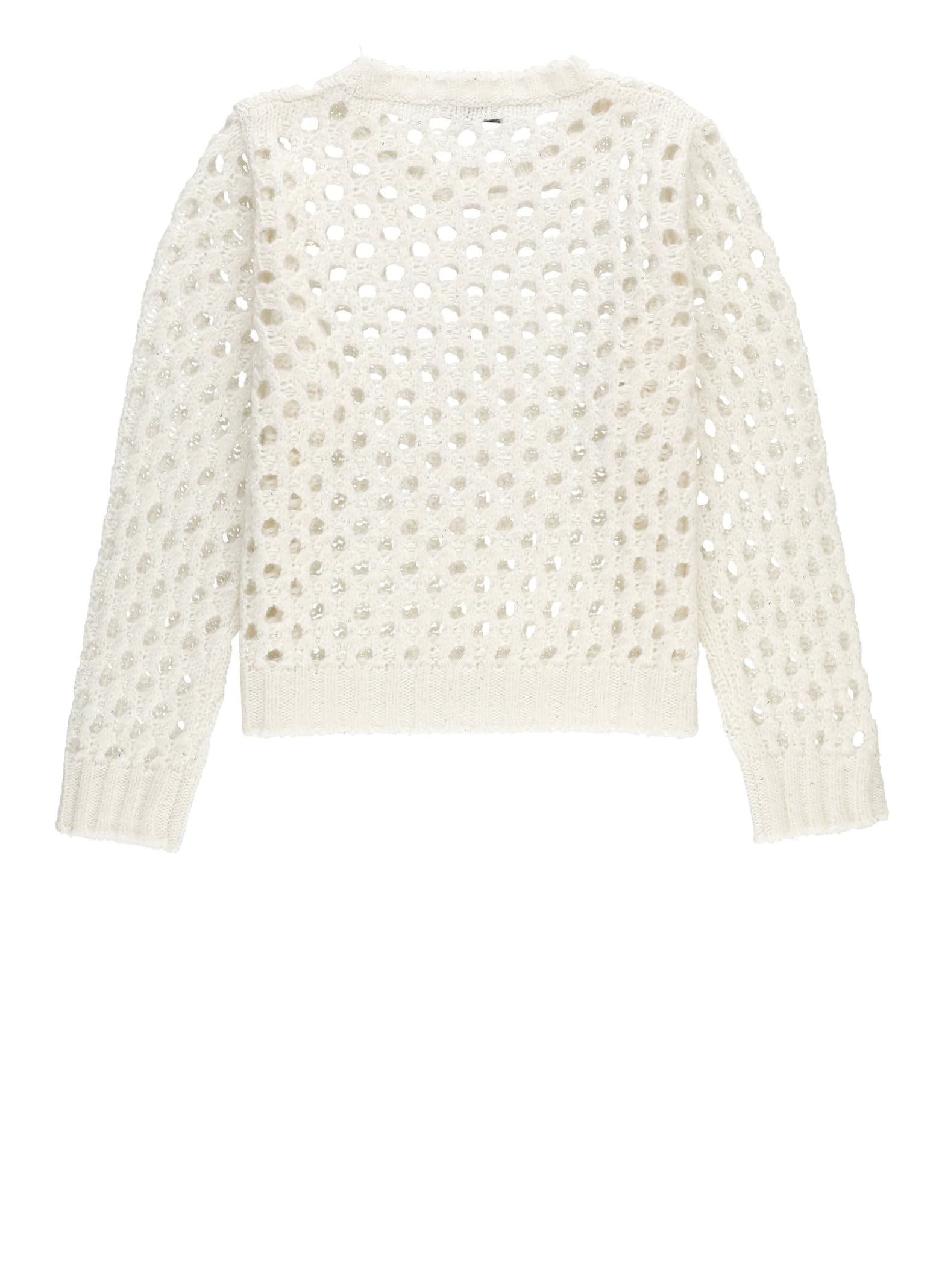 Shop Kangra Alpaca And Wool Sweater In White