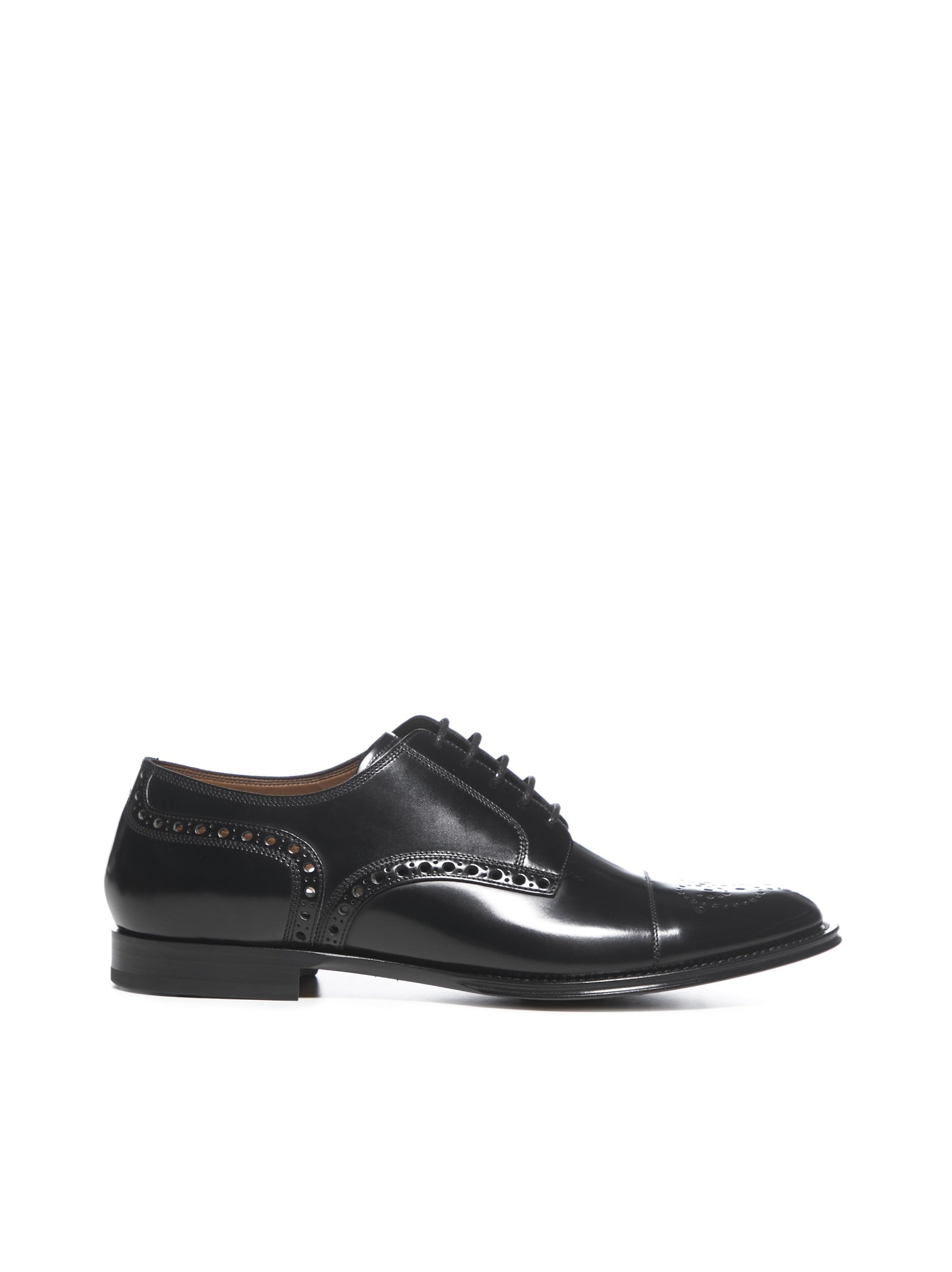 DOLCE & GABBANA DERBY LACED SHOES,11210361