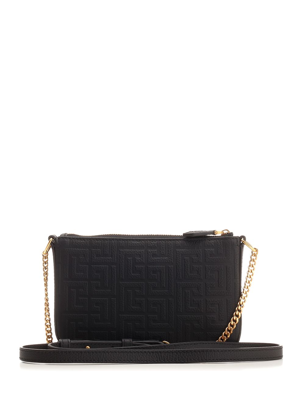 Shop Balmain 1945 Mini Soft Bag In Black