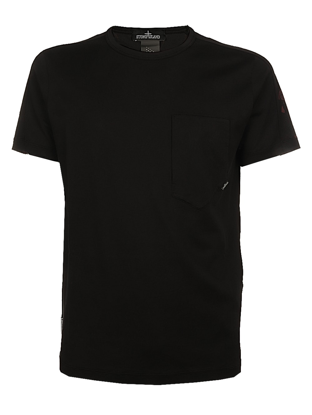 Stone Island Shadow Project Printed Ss Catch Pocket T
