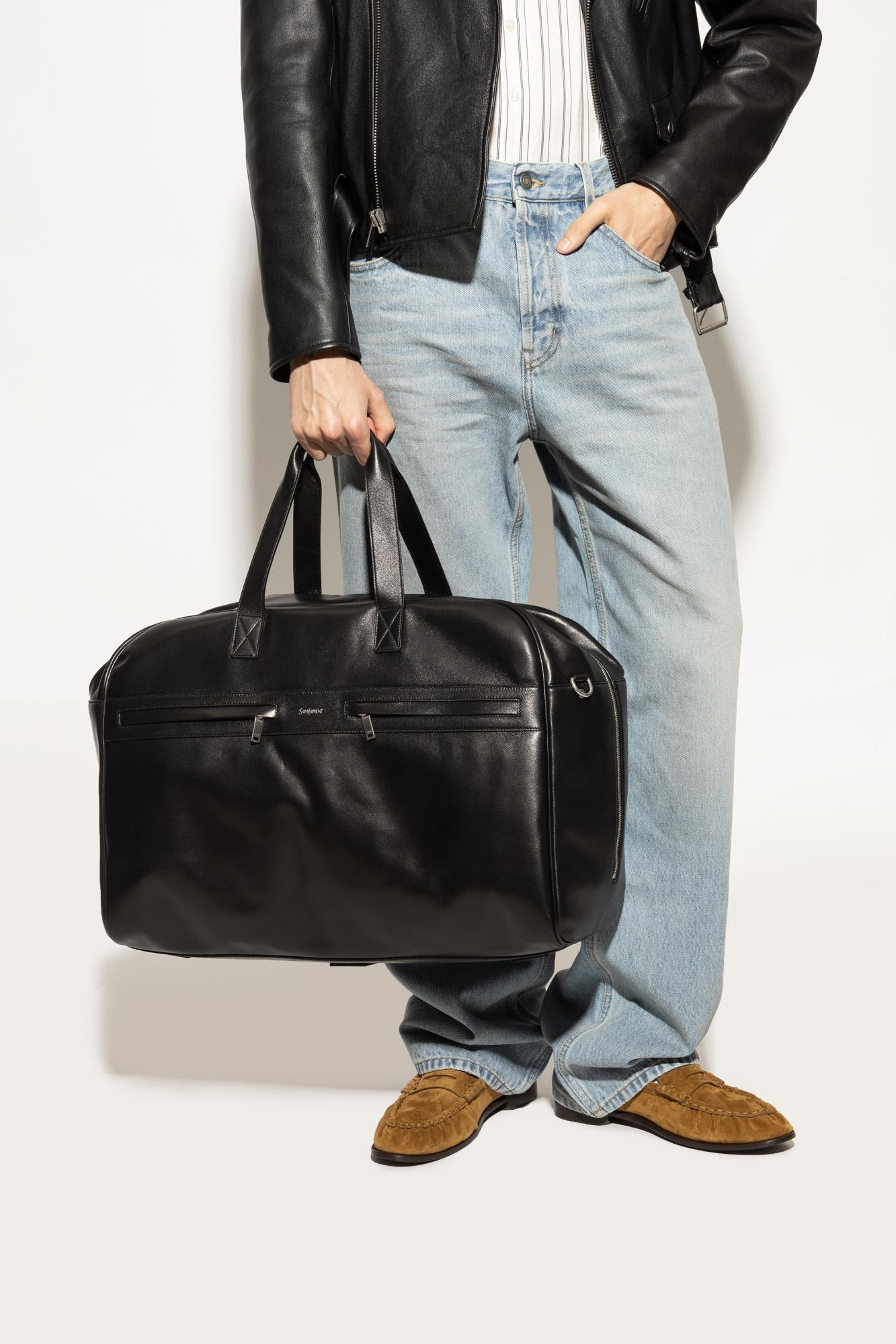 Saint Laurent Carry-on Bag Camp Maxi In Black