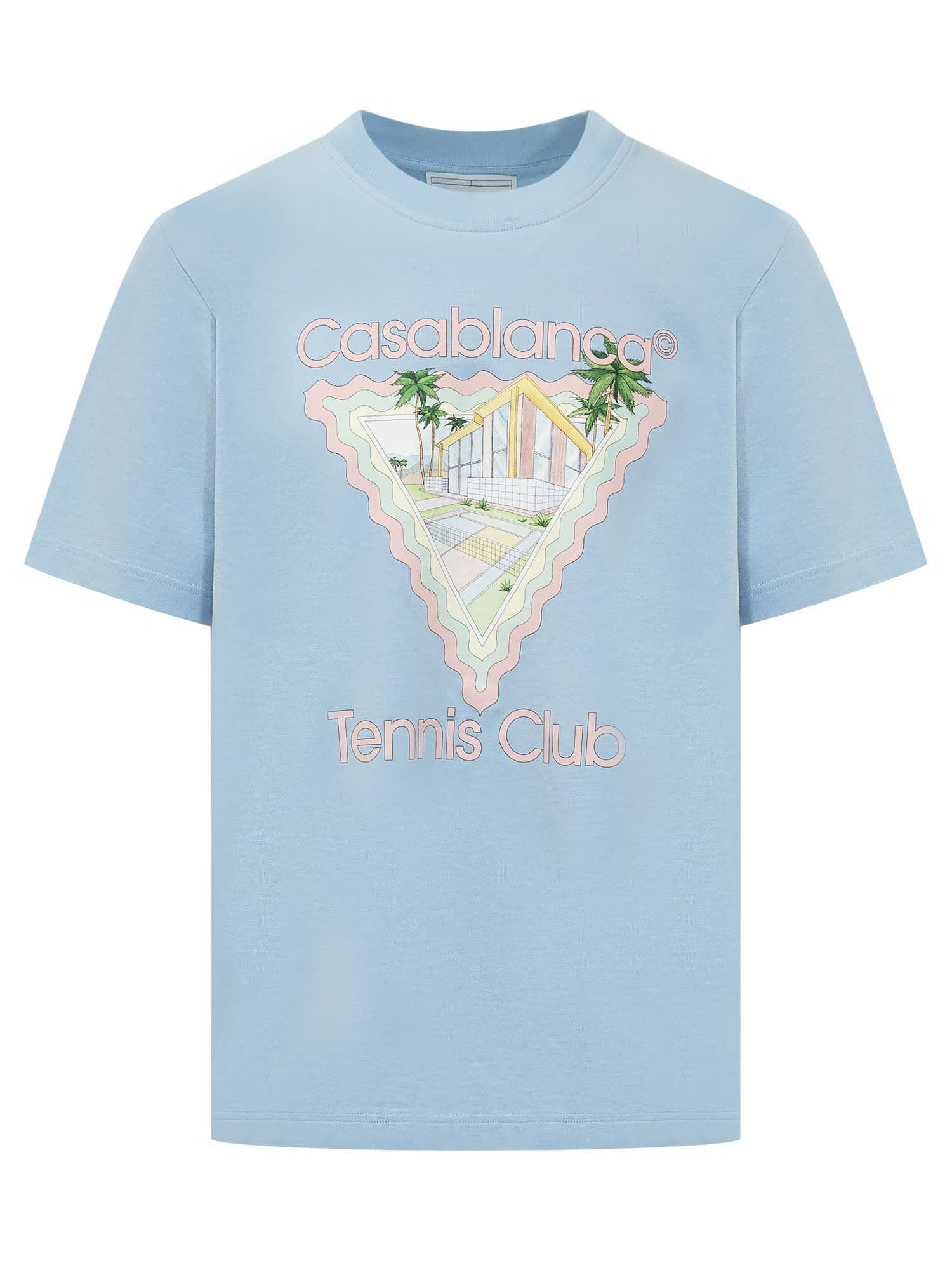 CASABLANCA MAISON PRINTED T-SHIRT