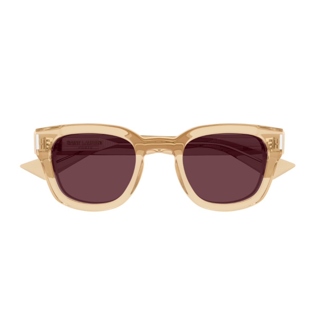 Saint Laurent Sl 567 Linea Corner Angle 007 Yellow Violet Sunglasses