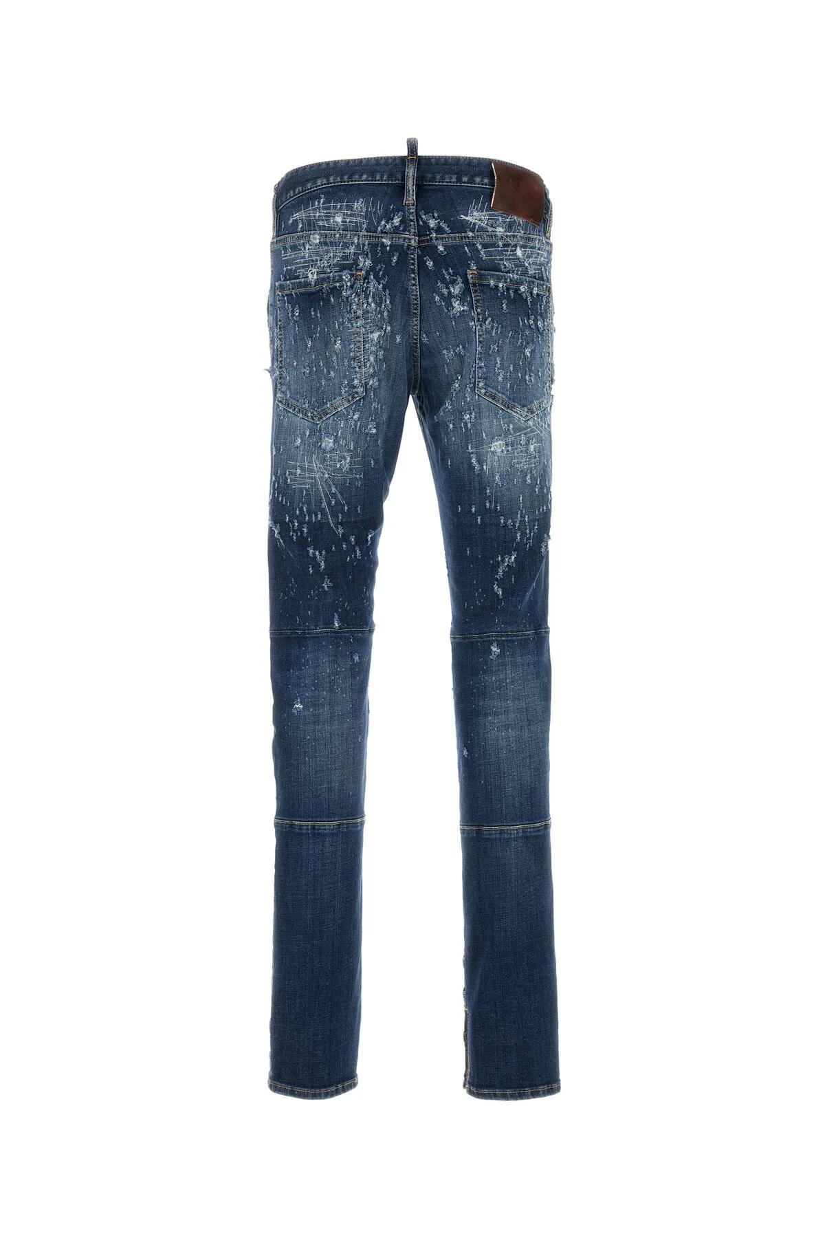 Shop Dsquared2 Sketch Denim Cool Guy Jeans In Blue