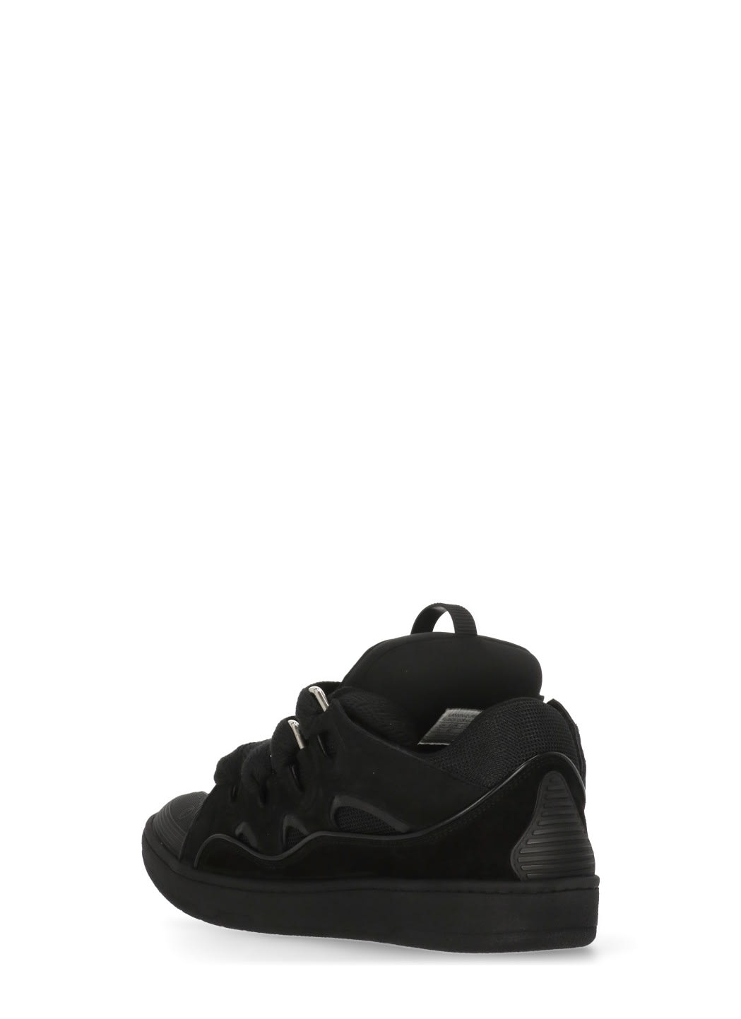 Lanvin Curb Sneakers In Black