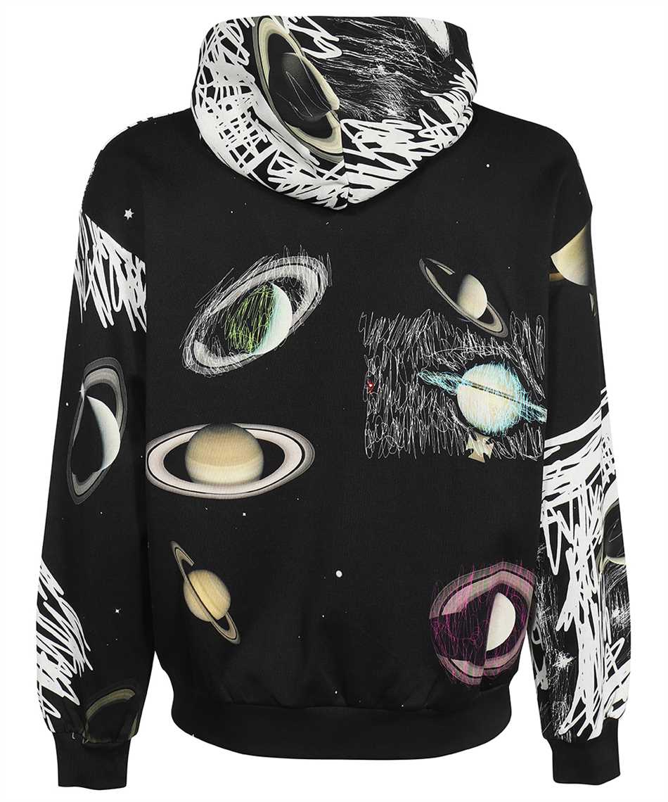Vivienne Westwood Printed Hoodie In Black
