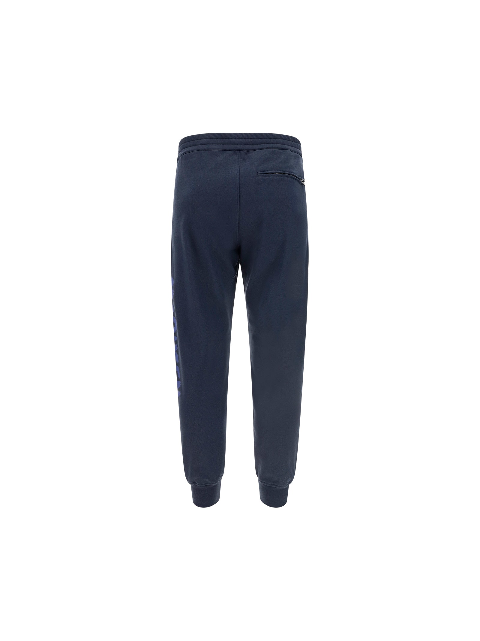 Shop Alexander Mcqueen Sweatpants In Navy