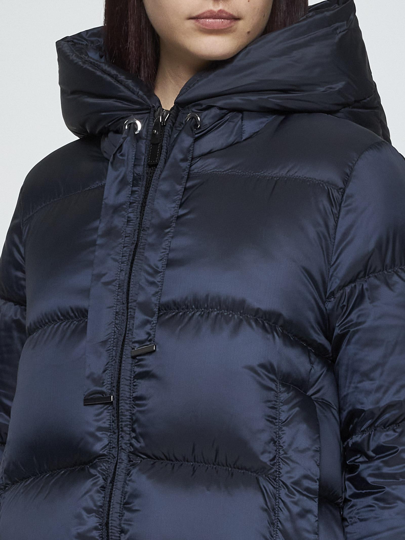 Max Mara The Cube Seia Quilted Nylon Down Jacket In Blue