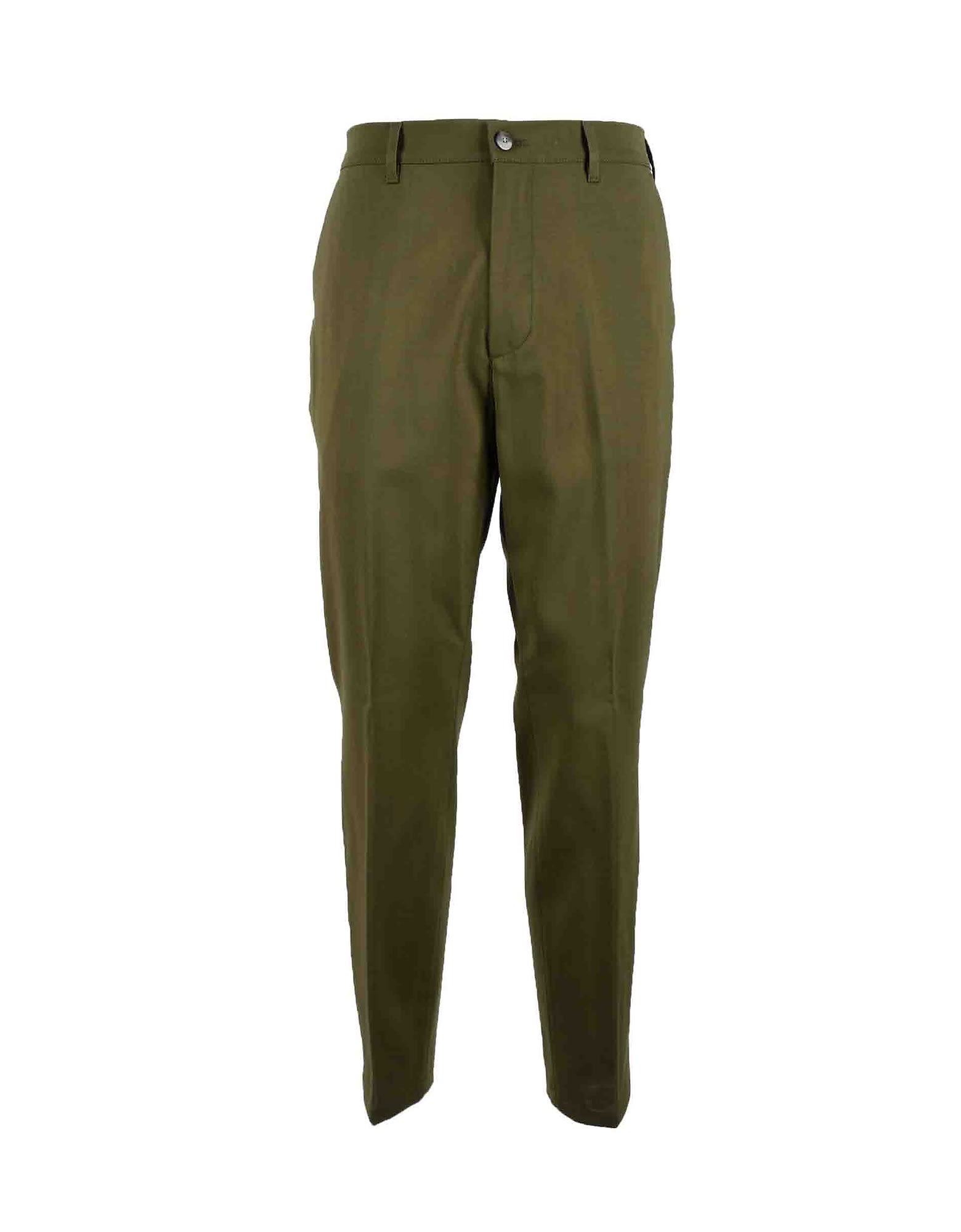 Cruna Mens Military Green Pants