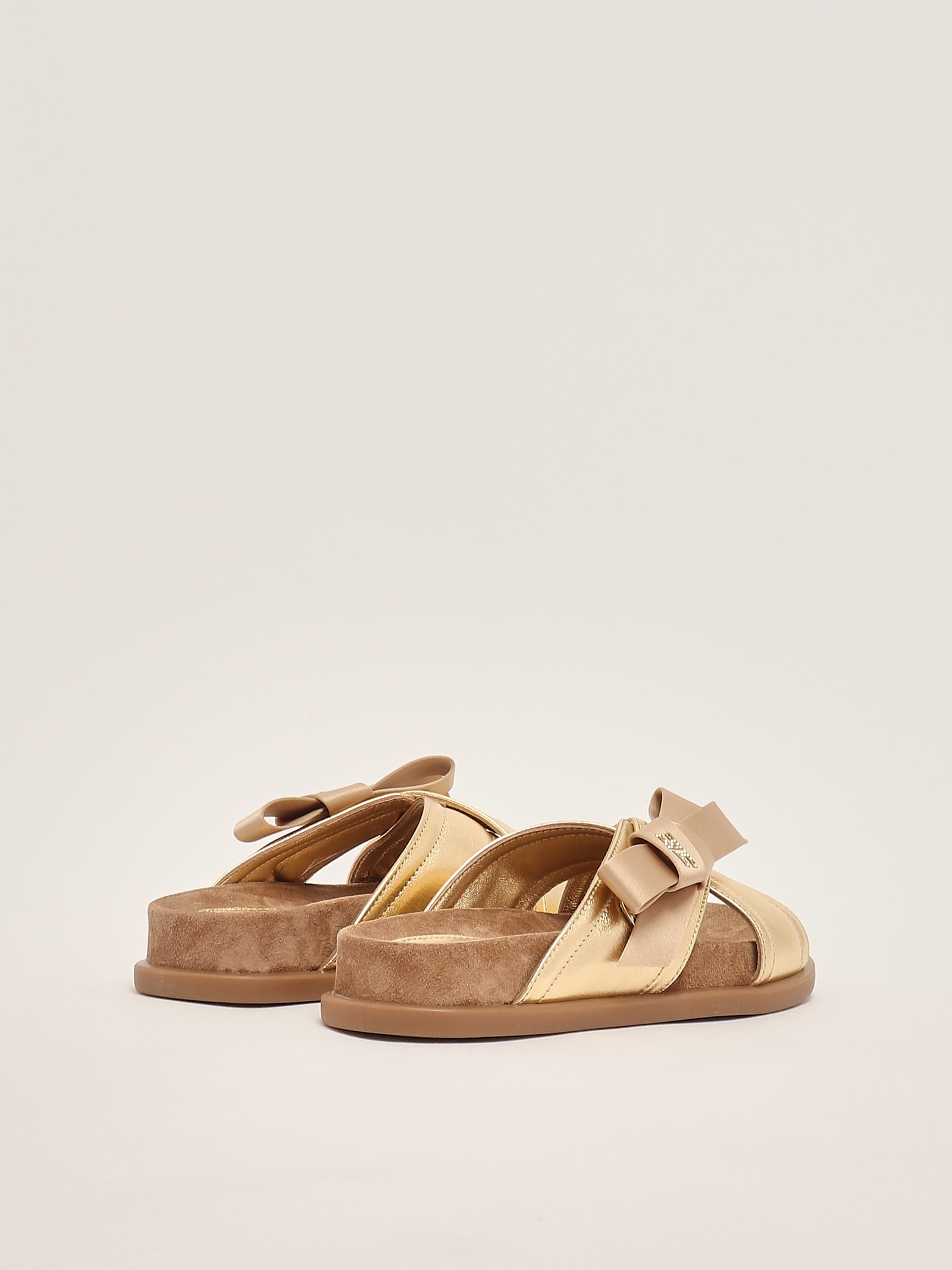 Elisabetta Franchi Sliders Sliders In Gold