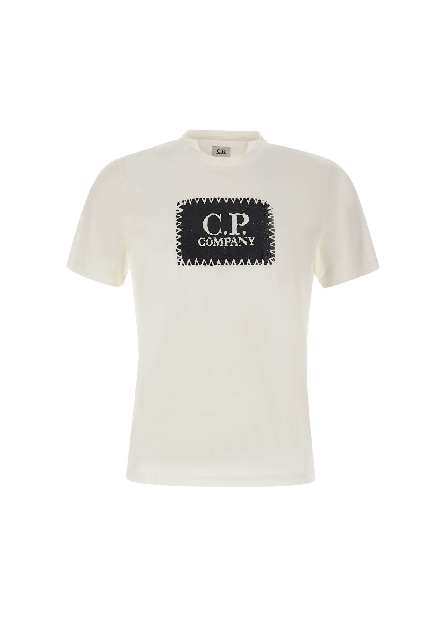Shop C.p. Company Cotton T-shirt In White