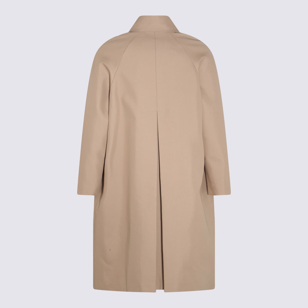 Shop Pt01 Beige Cotton Coat