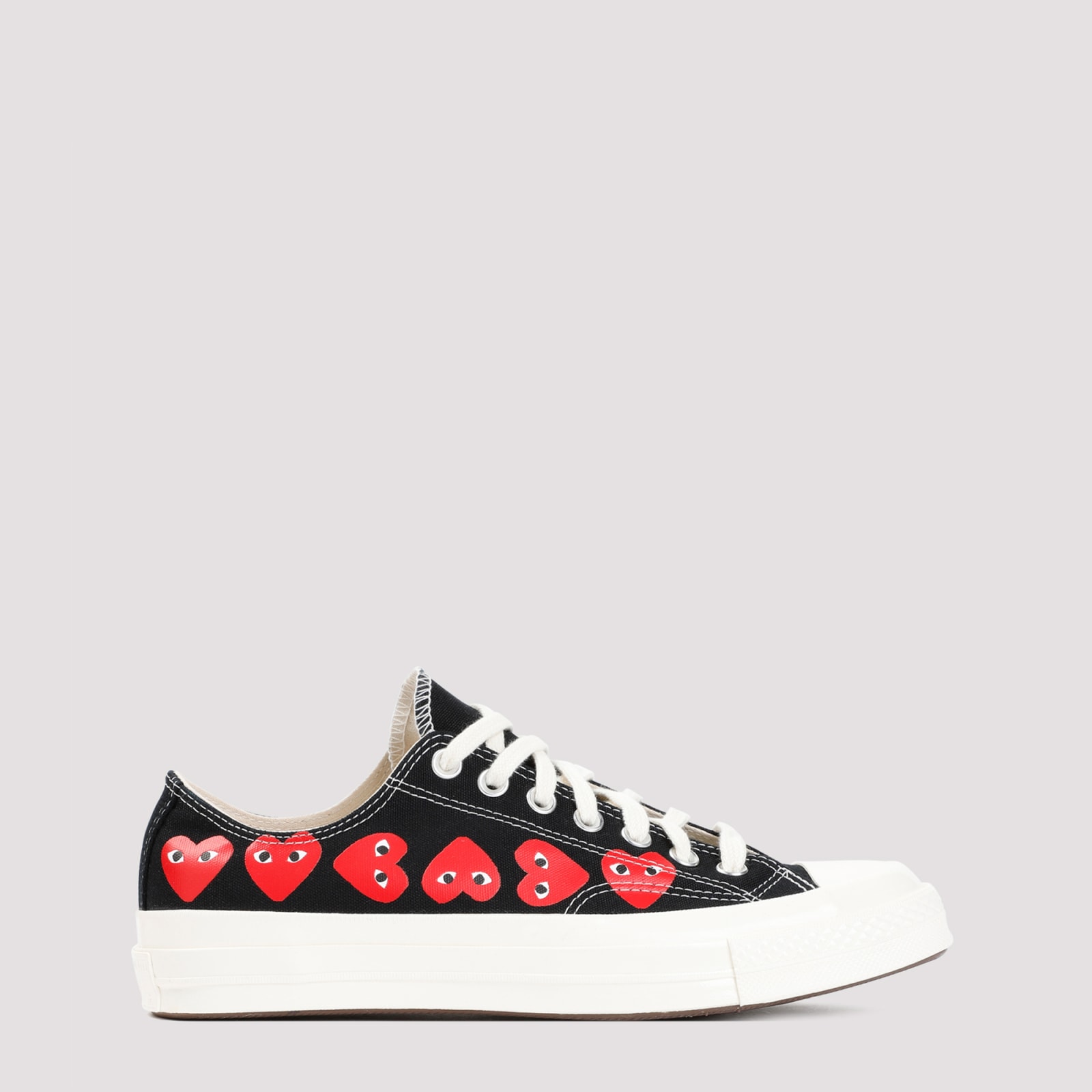 Comme des Garçons Play Comme Des Garçonsplay Multi Heart Low Top Sneakers