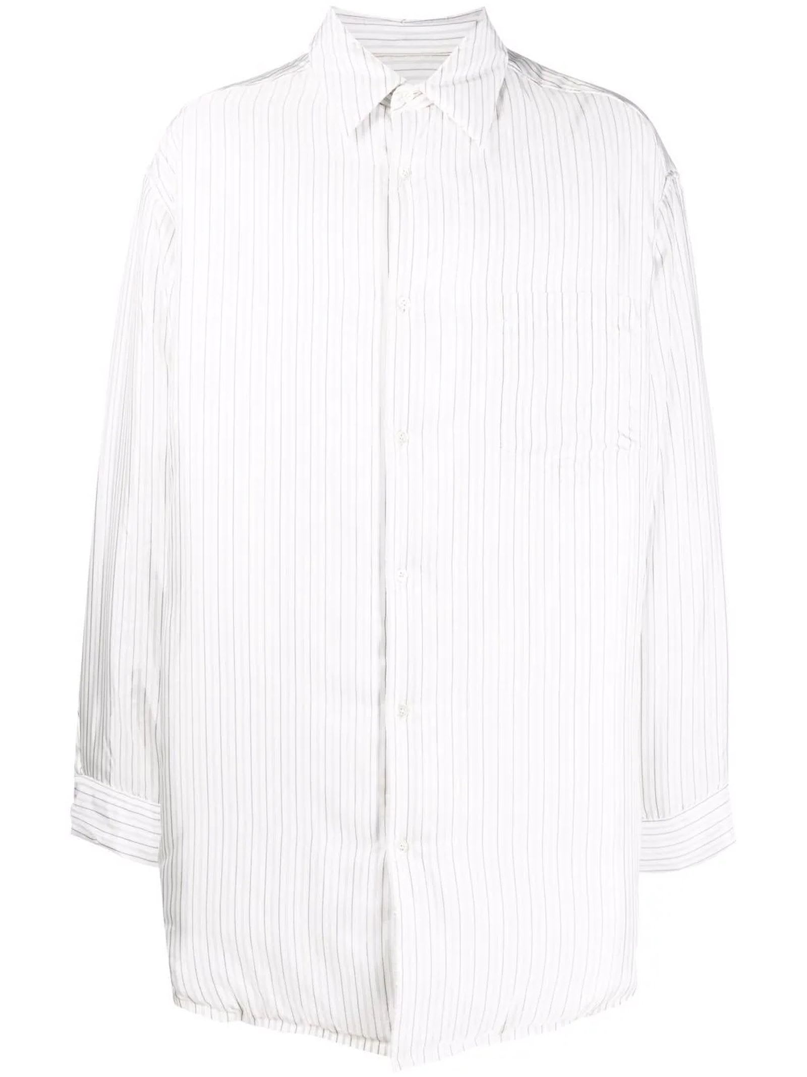 Maison Margiela White Oversized Shirt Jacket