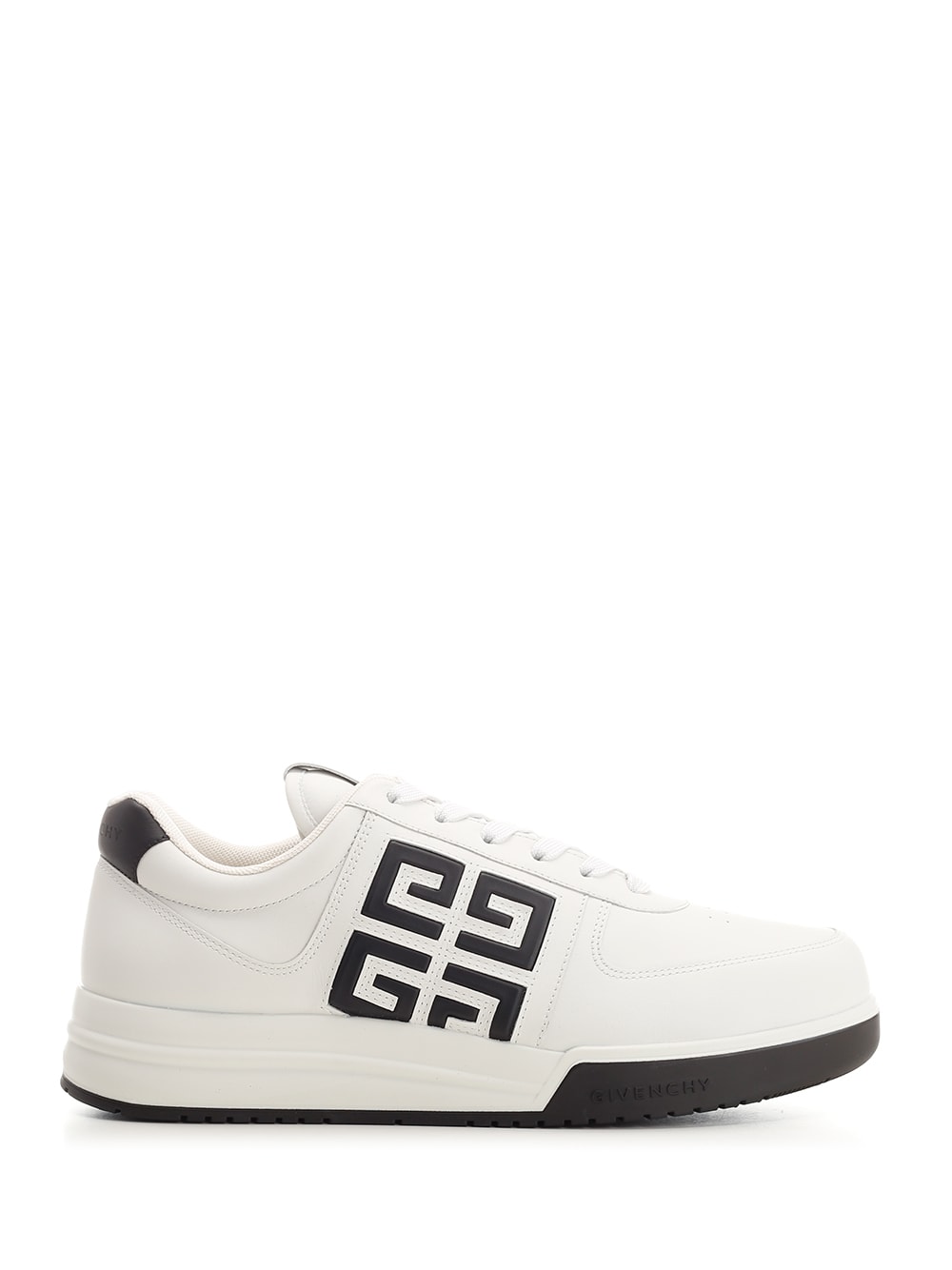 Shop Givenchy White/black G4 Sneakers In Multicolour
