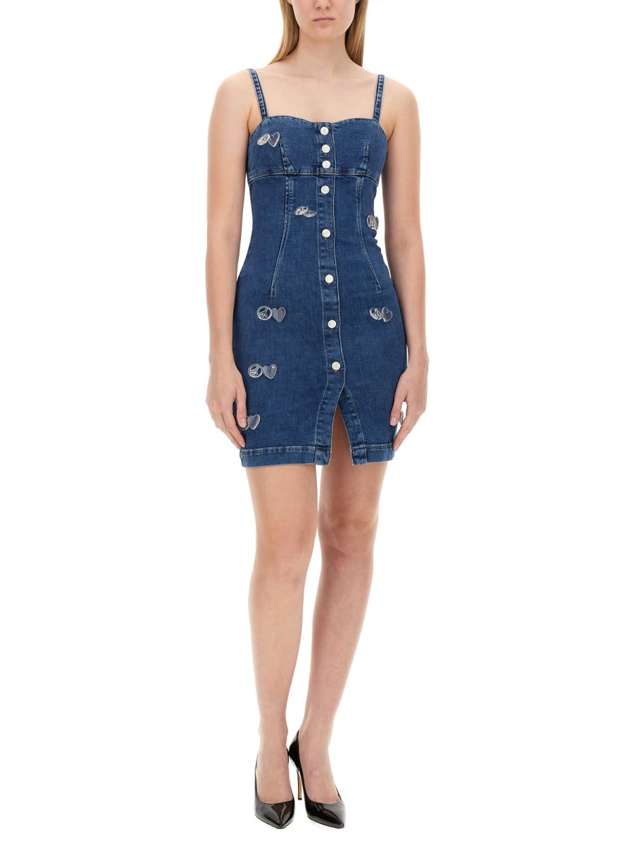 Shop M05ch1n0 Jeans Denim Dress