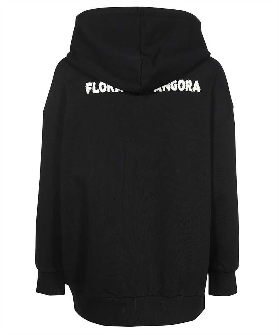 Stella Mccartney Lunar New Year Rabbit Motif Hoodie In Black