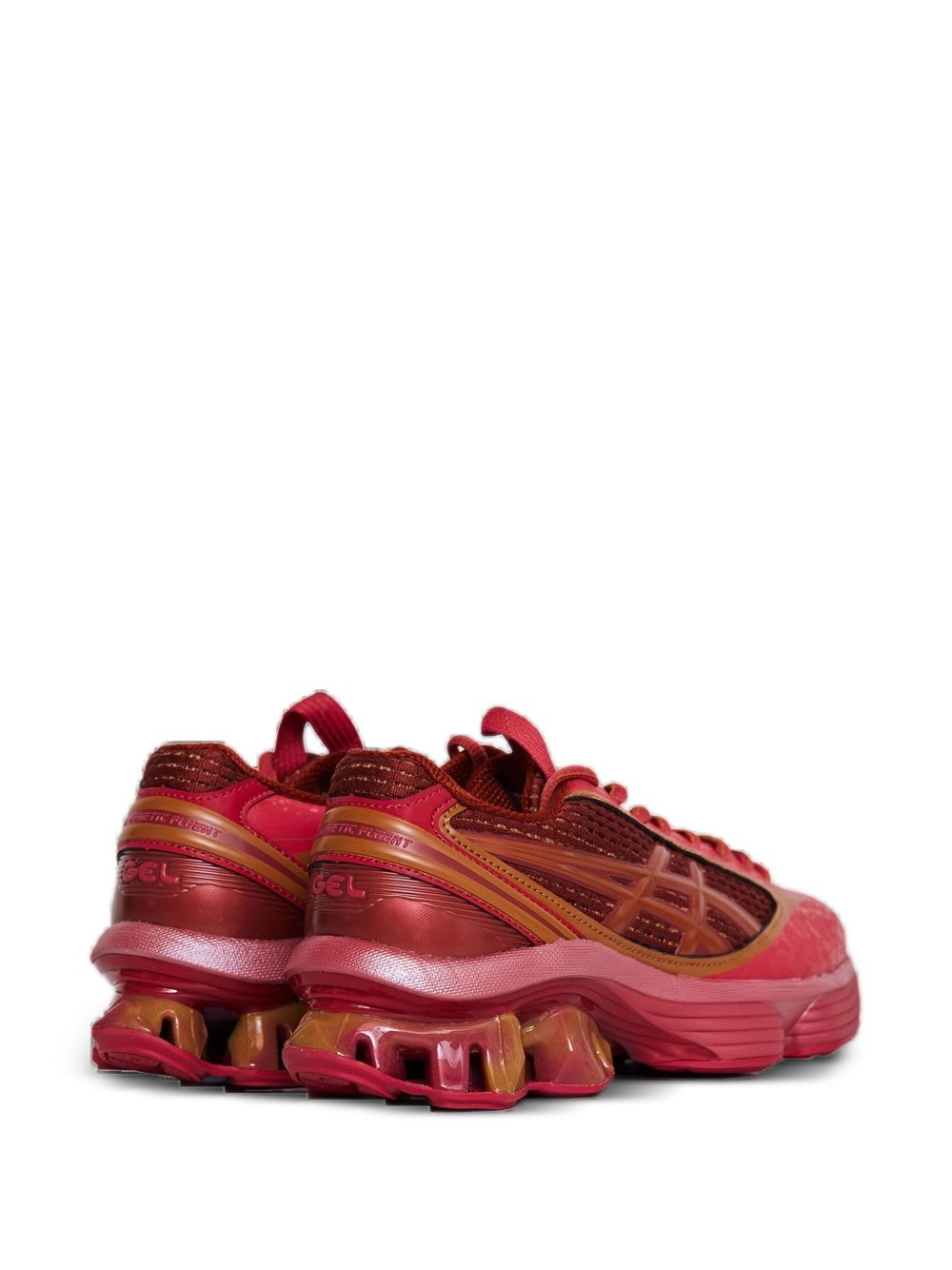 Asics Us6-s Gel-kinetic Fluent Sneakers In Red