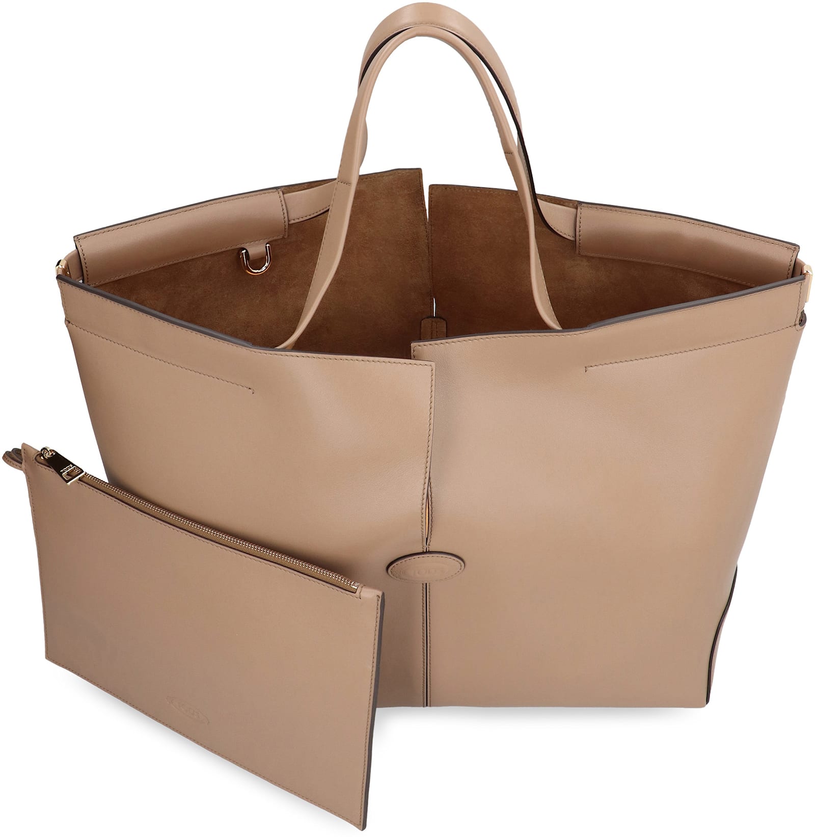 Tod's Folio Leather Tote