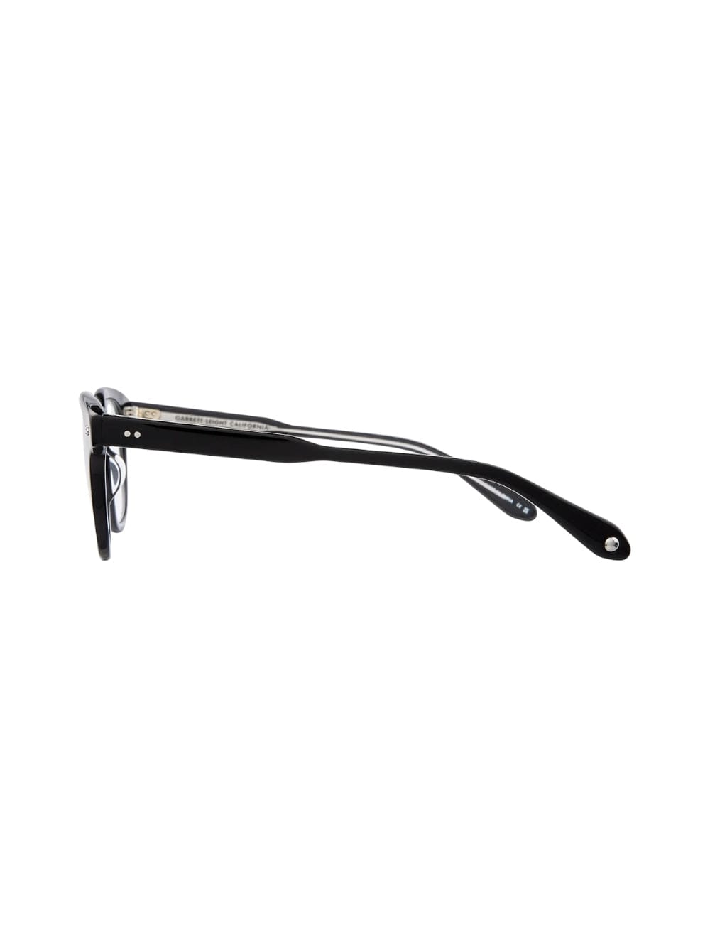Garrett Leight Sherwood Matte Redwood Tortoise In Black