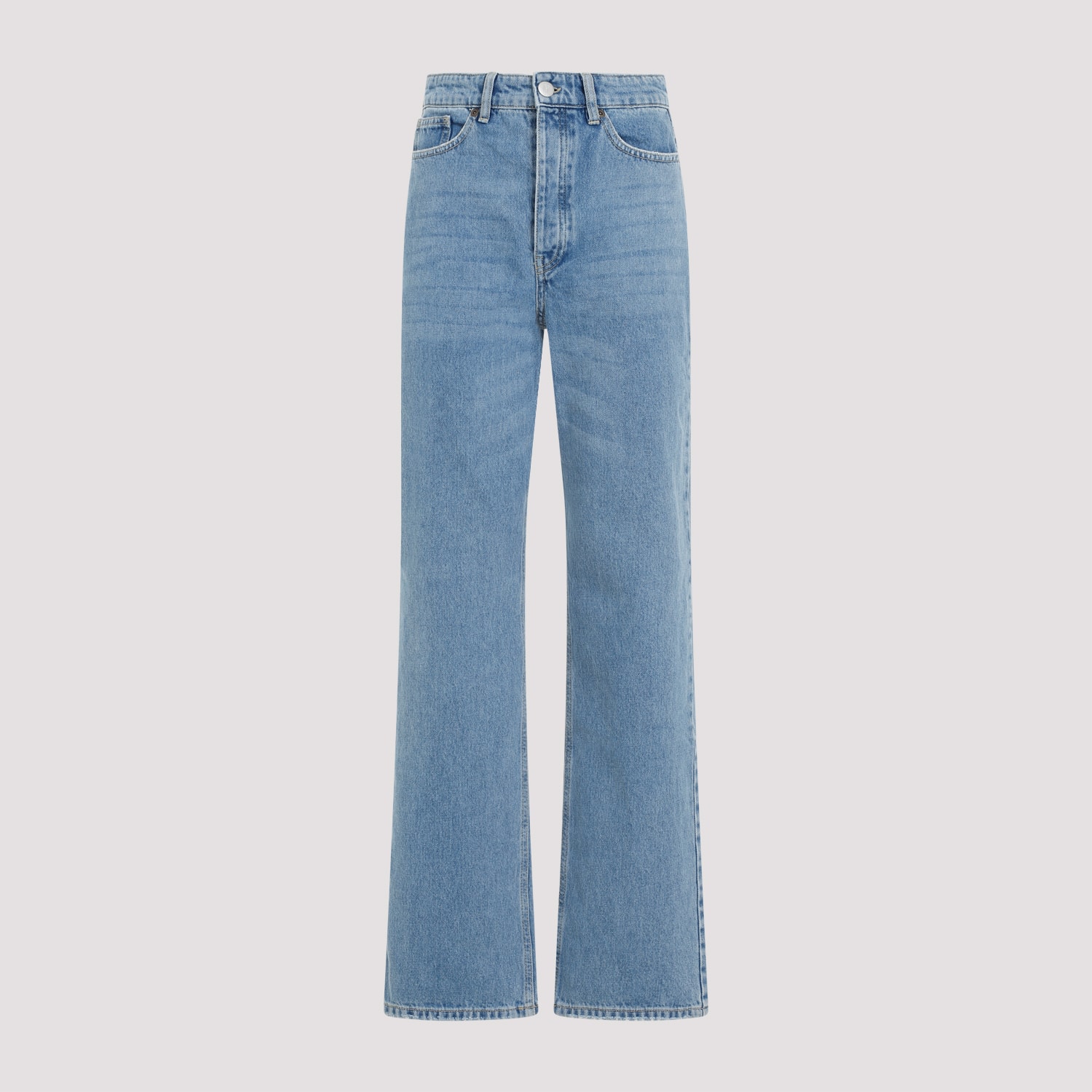 Shop By Malene Birger Miliumlo Organic Cotton Jeans In L Denim Blue