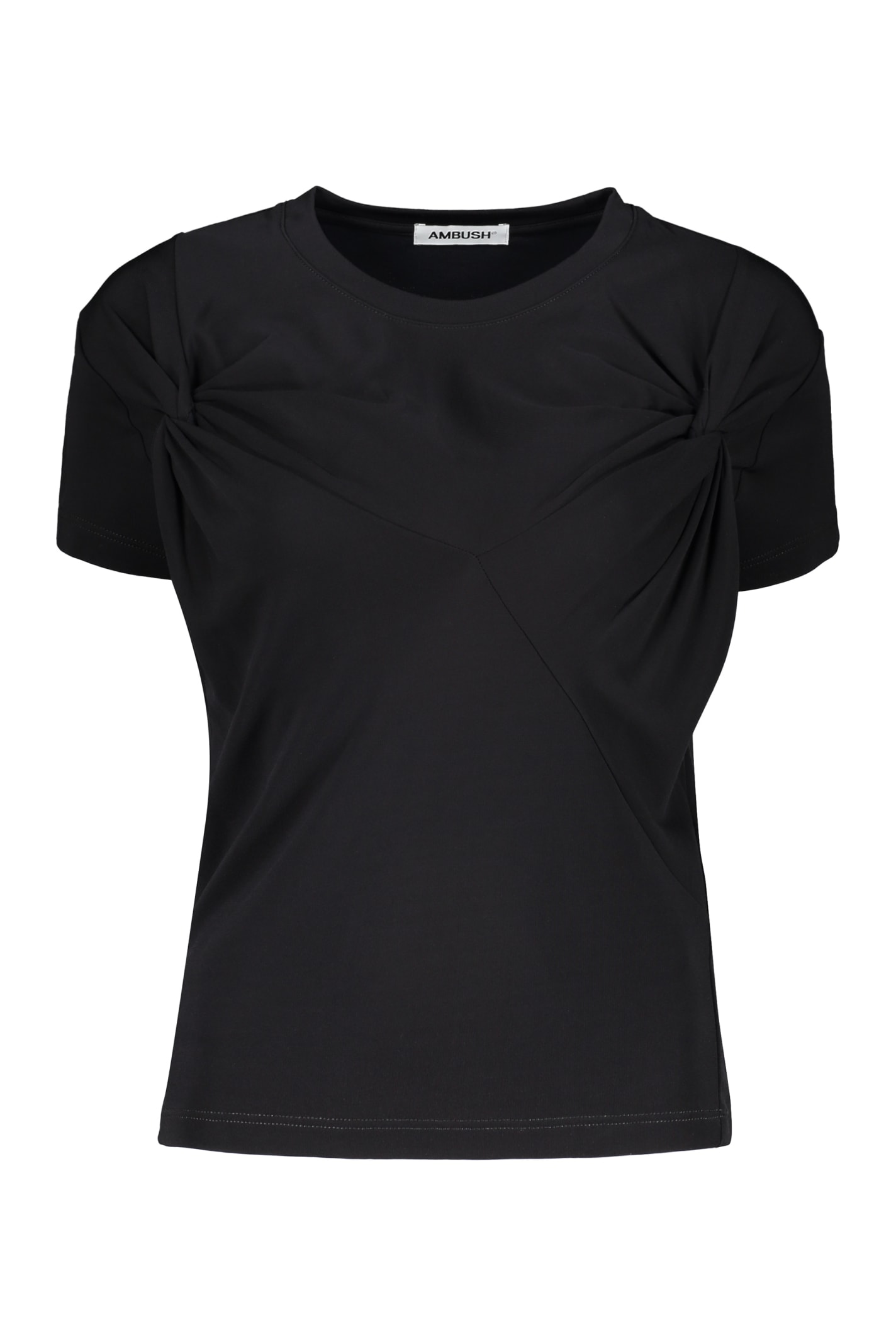 Shop Ambush Viscose T-shirt In Black