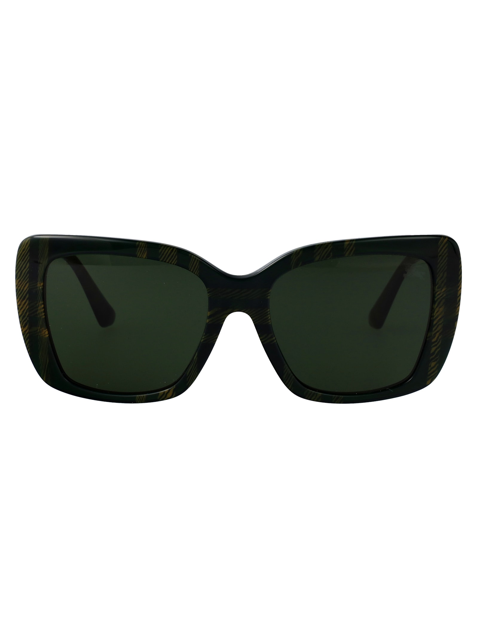 Burberry Eyewear 0be4456 Sunglasses In Green