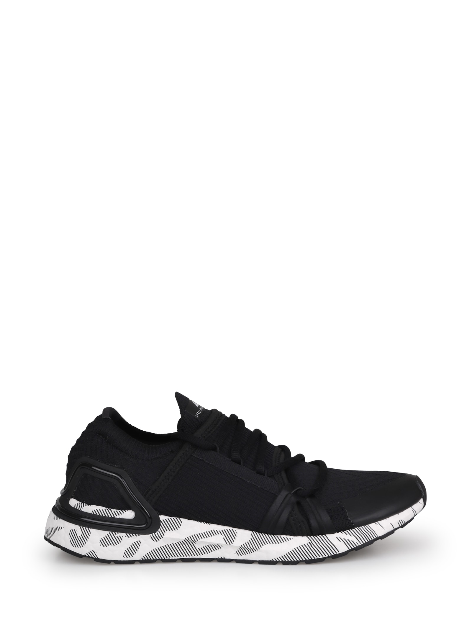 Shop Adidas By Stella Mccartney Ultraboost 20 Low-top Sneakers In Cblack/ftwwht/cblack