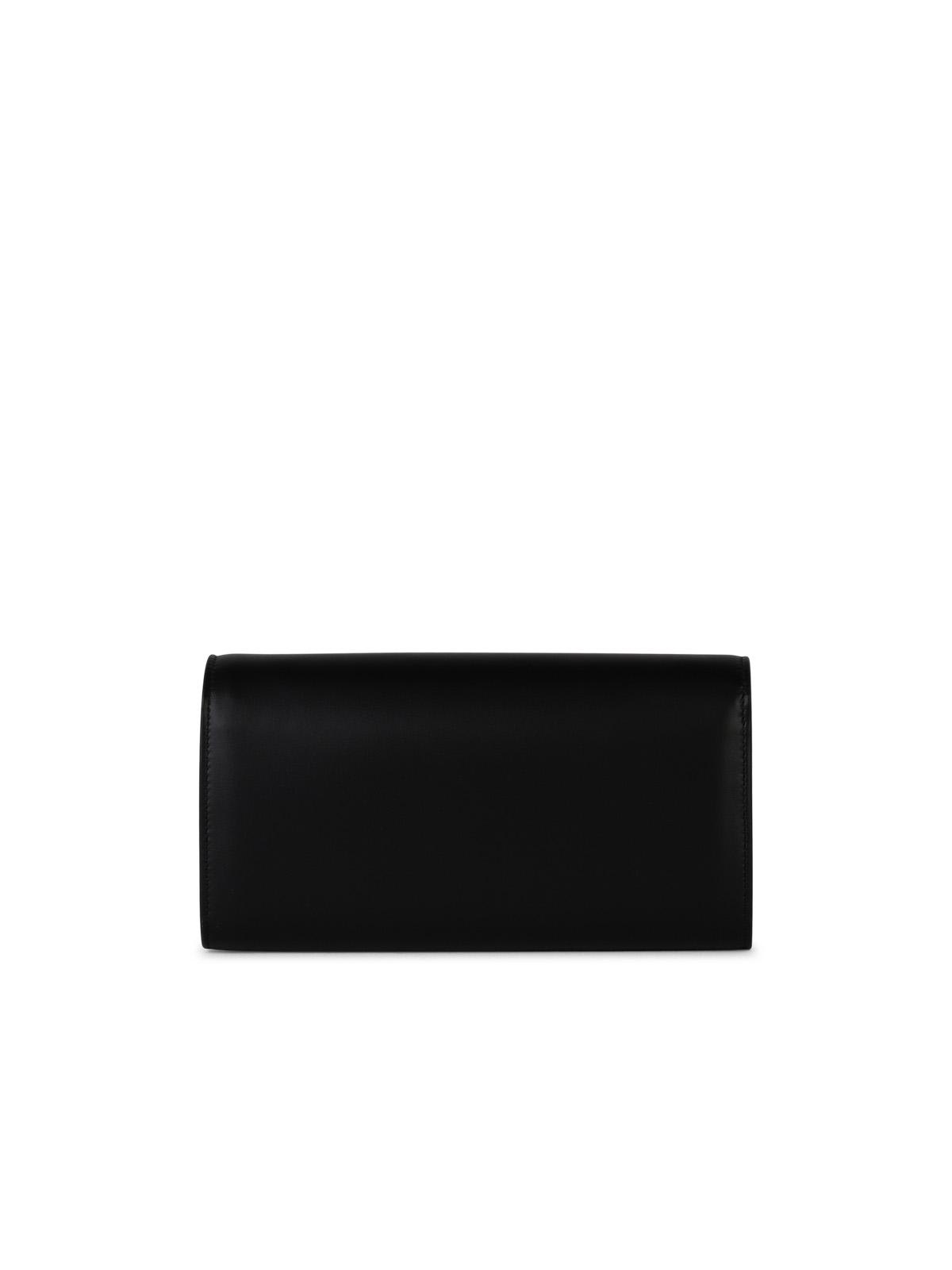 Shop Balmain B-buzz Black Leather Crossbody Bag