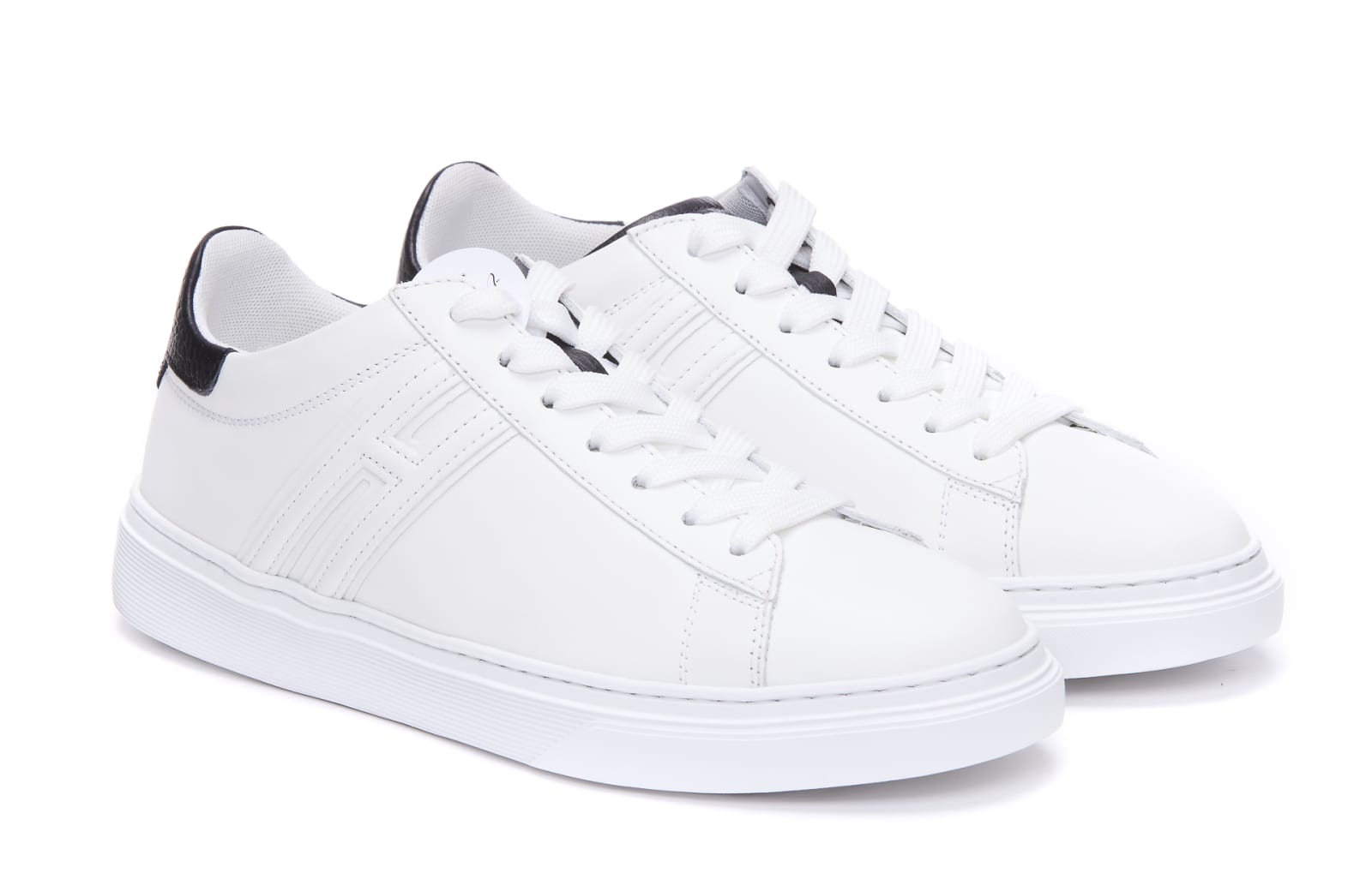 Shop Hogan H365 Sneakers In Bianco