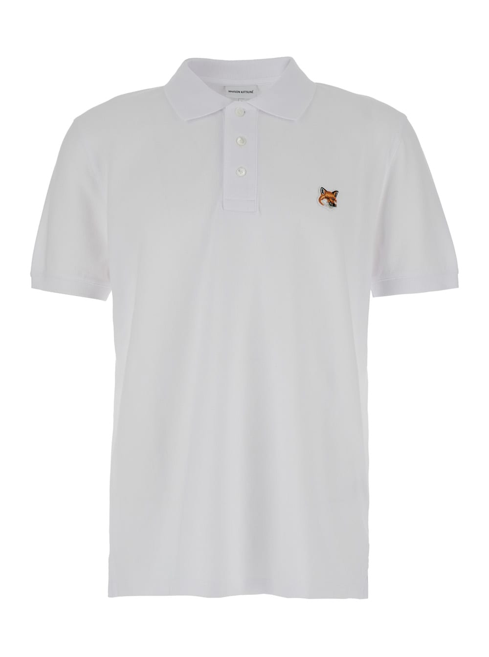 Maison Kitsuné Fox Head Patch Regular Polo