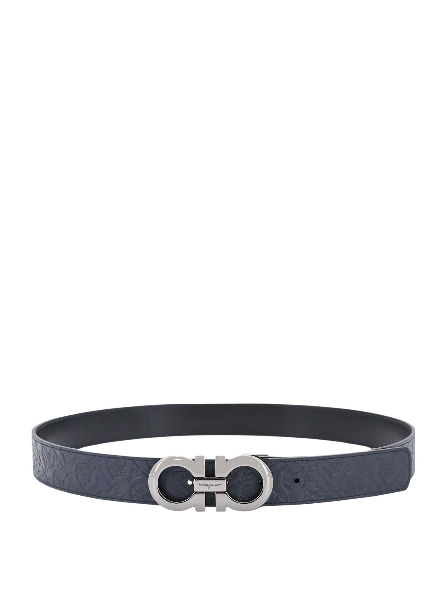 Shop Ferragamo Belt In Blue