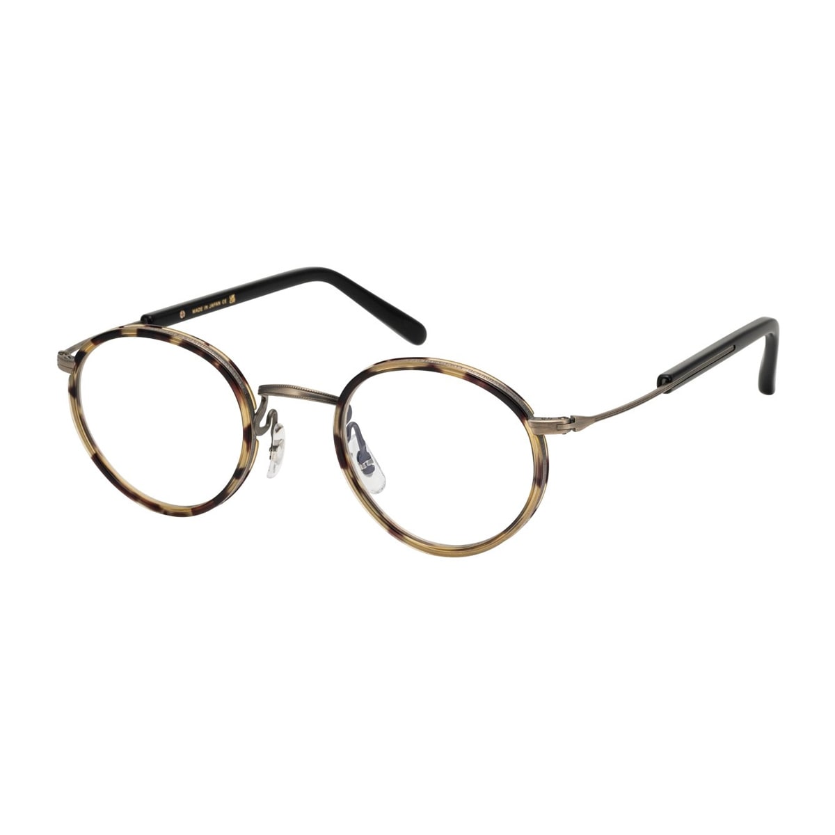 Gms-127 11 Br/havana/brushed Silver/black Glasses