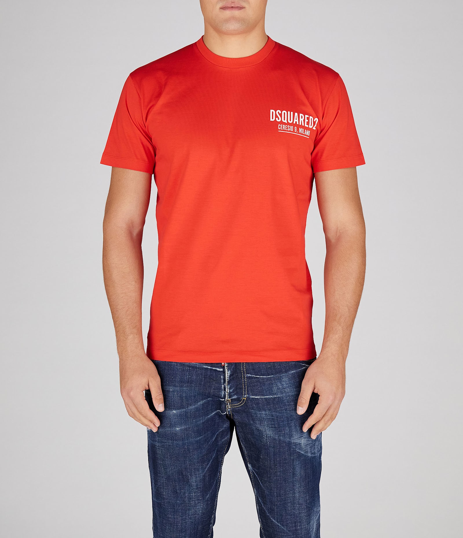 Shop Dsquared2 T-shirts In Red