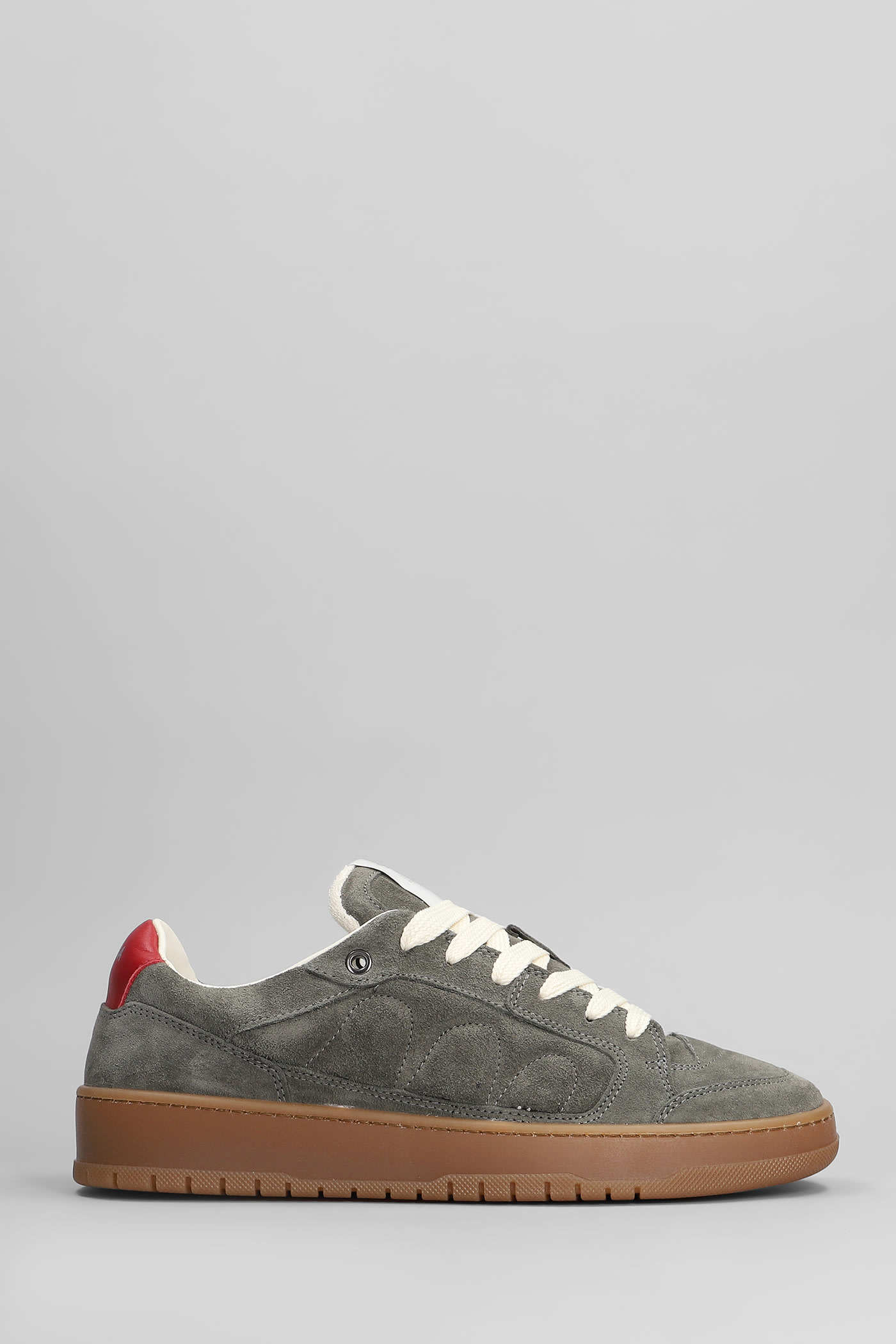 Santha 2 Sneakers In Grey Suede
