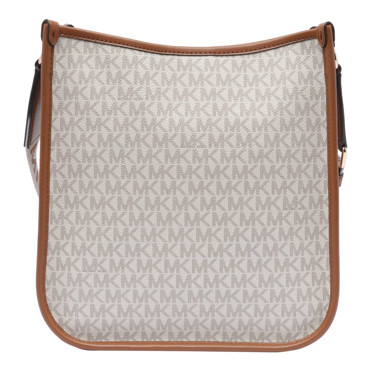 Michael Michael Kors Large Raven Shoulder Bag In Vanillalugg