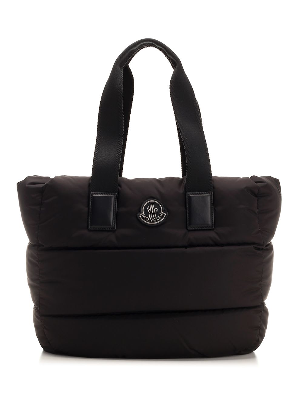 Shop Moncler Caradoc Padded Tote Bag In Black