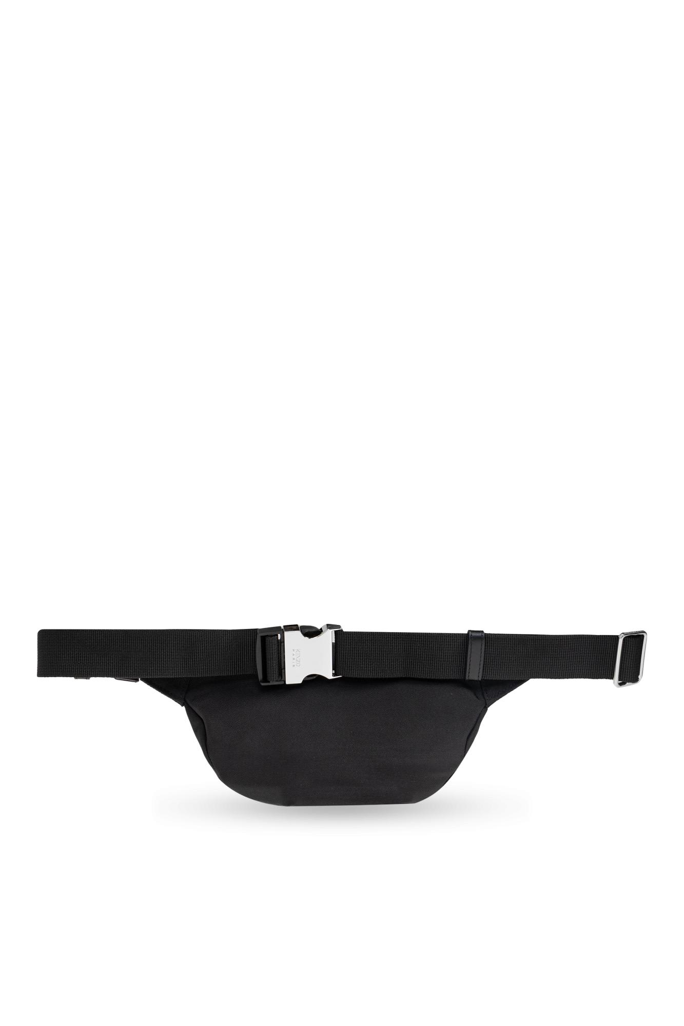 Kenzo Dog Waist Bag In Black