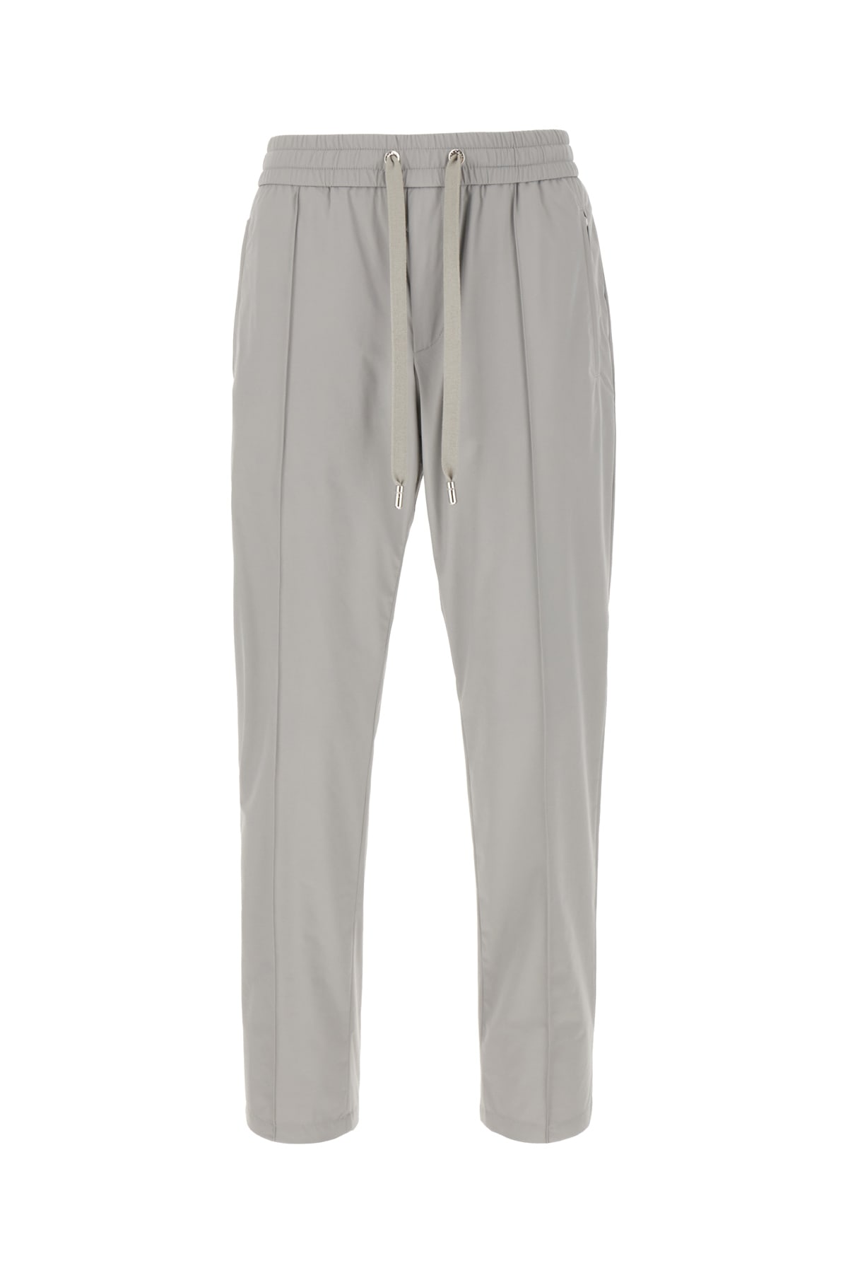 Dolce & Gabbana Grey Nylon Joggers In Gray